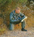 Photo showing Soldier using evade and escape tools