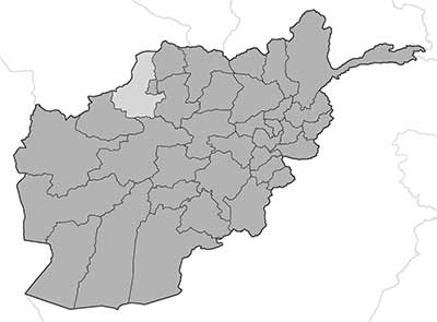 Map of Faryab Province