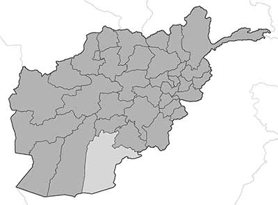 Map of Kandahar Province