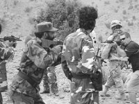 LEP Young trains Afghan police and soldiers in marksmanship. Embedded LEPs serve as instructors, and the success of the program is evident in the careful way soldiers gather available evidence, handle captured weapons, and avoid mixing their fingerprints with those on insurgentsi equipment.