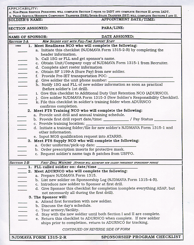 Retention New Jersey Style: How You Can Retain Soldiers: Appendix A ...