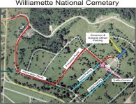 Figure 3. Aerial photo of Williamette National Cemetary