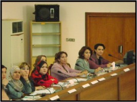 Graphic showing Kirkuk Women's Seminar 2