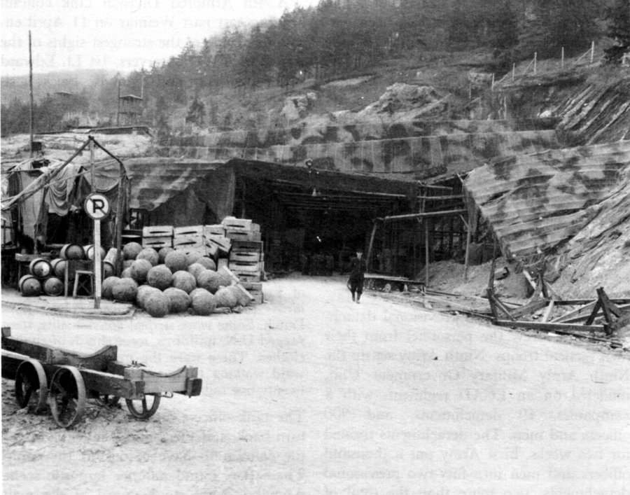 ENTRANCE TO NORDHAUSEN V-2 PLANT