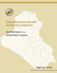 SIGIR April 30, 2010 Quarterly Report to Congress - Cover