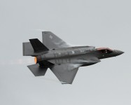 An F-35A Lightning II gets ready to land Sept. 13, 2013, at Hill Air Force Base, Utah