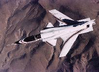 photo of X-29 aircraft