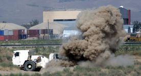 Hydrema at Bragram Air Base, Afghanistan