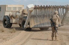 Hydrema at Bragram Air Base, Afghanistan