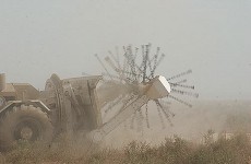 Hydrema at Bragram Air Base, Afghanistan