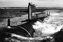 SSN-597 Tullibee