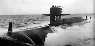 SSN-597 Tullibee