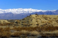 View of mountains fomr Bagram Airfield