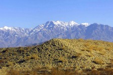 View of mountains fomr Bagram Airfield