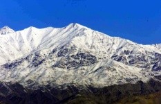View of mountains fomr Bagram Airfield