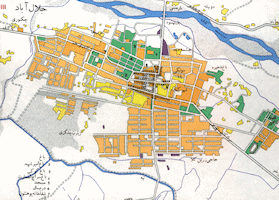 Jalalabad Map