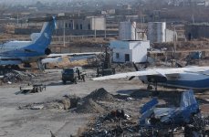 Hardstanding used by Ariana airlines
