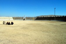 The stadium in Kabul, used by the
Taliban for years for public executions