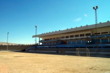 The stadium in Kabul, used by the
Taliban for years for public executions