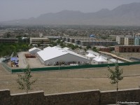 View of the Main Tent for the Loya Jirga