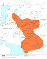 Map 100 AD - Kushan Empire