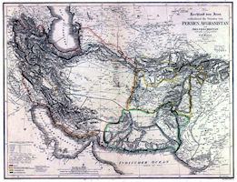 1846 Afghanistan Map