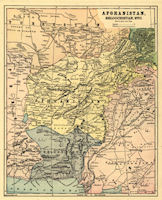 1893 Afghanistan Map