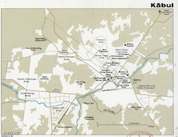 Kabul Map