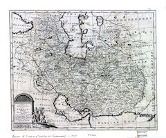 1747 Map - Persia Afghanistan Beluchistan