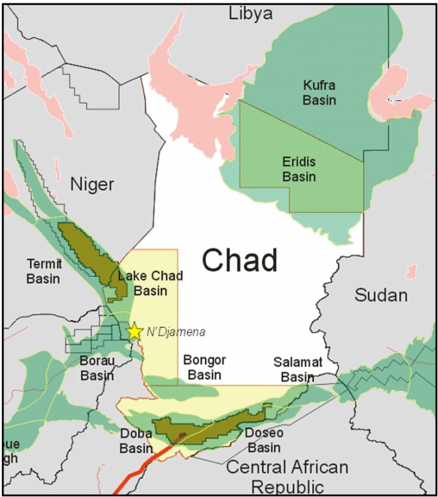 Chad Africa Map Meme