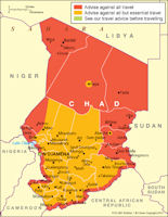 Chad Map