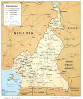 Cameroon Map