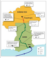 Ghana Map