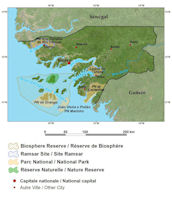 Guinea-Bissau Map