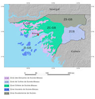 Guinea-Bissau Map