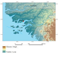 Guinea-Bissau Map