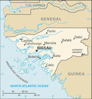 Guinea-Bissau Map