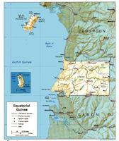 Equatorial Guinea Map