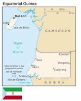 Equatorial Guinea Map