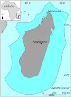 Madagascar EEZ Map