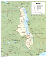 Malawi Map