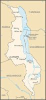 Malawi Map