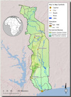Togo Map