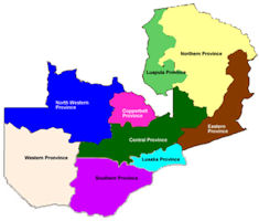 Zambia Map