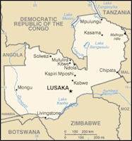Zambia Map