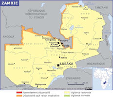 Zambia Map