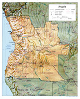 Angola Map