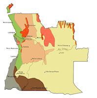 Angola Map