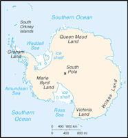 Antarctica Map