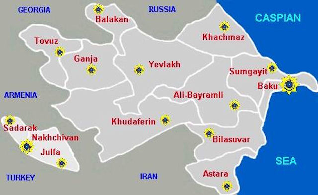 Azerbaijan Map Div 2 